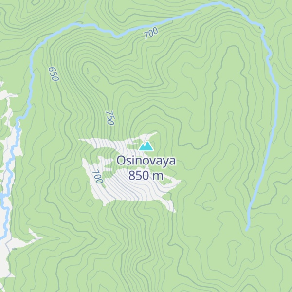 Map of Osinovaya