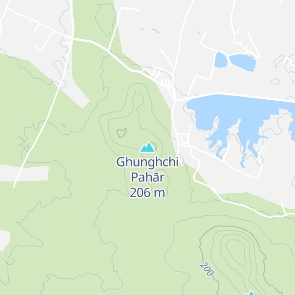 Map of Ghunghchi Pahār