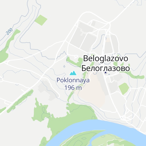 Map of Poklonnaya