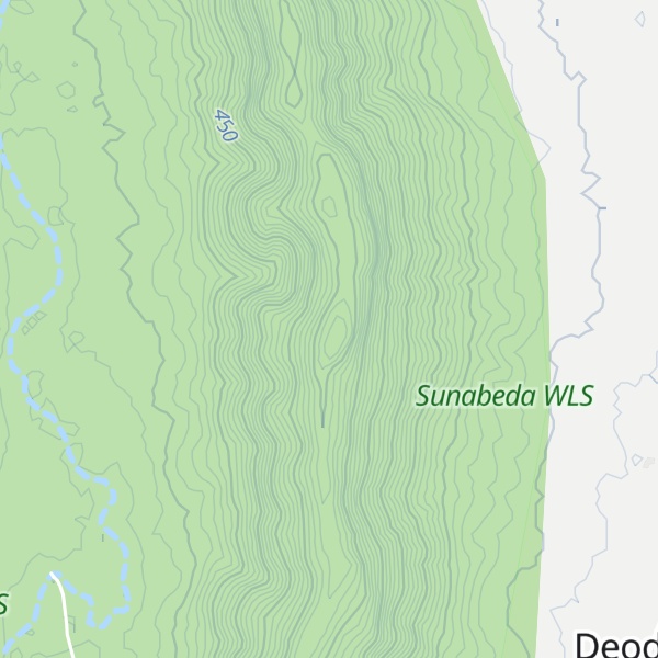 Map of Pati Dongar