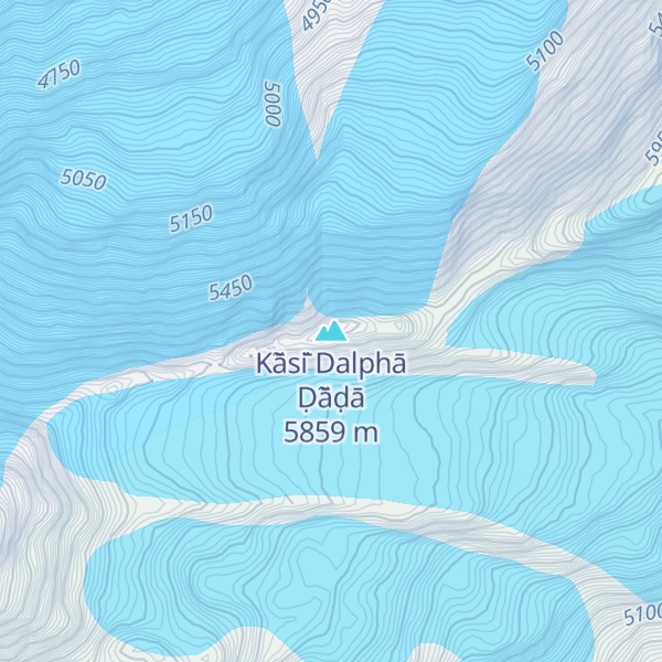Map of Kā̃si̇̄ Dalphā Ḍā̃ḍā