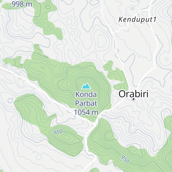 Map of Konda Parbat