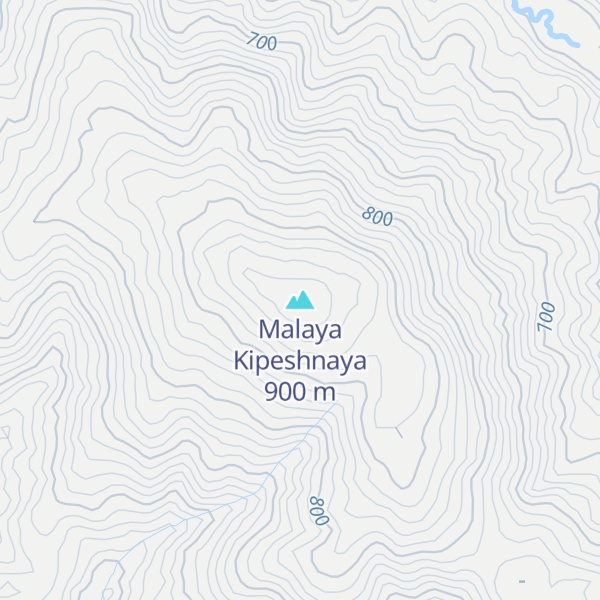 Map of Malaya Kipeshnaya