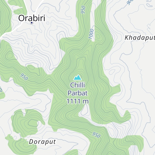 Map of Chilli Parbat