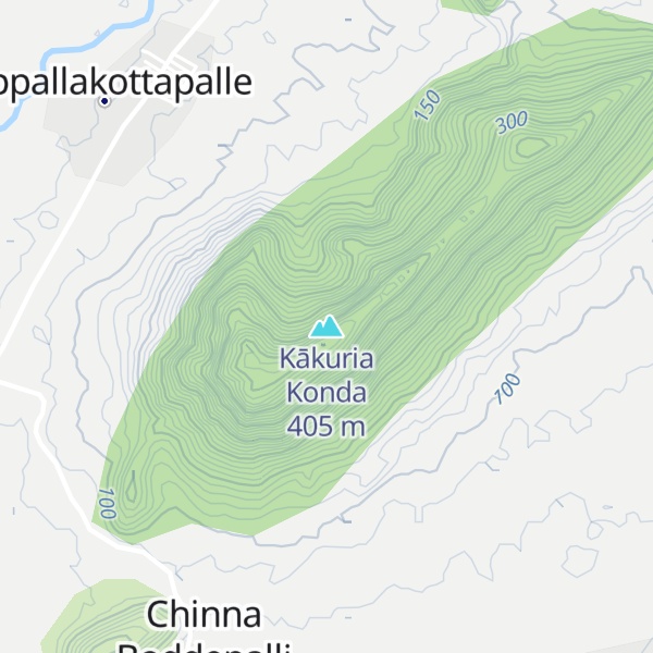 Map of Kākuria Konda