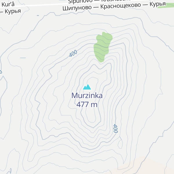 Map of Murzinka