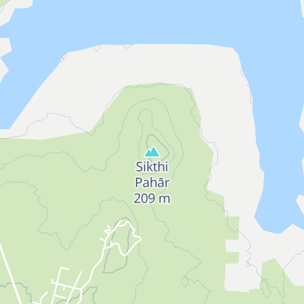 Map of Sikthi Pahār