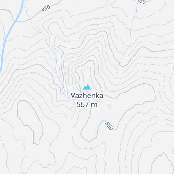Map of Vazhenka