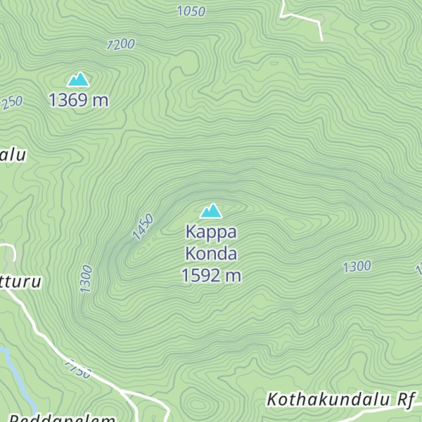 Map of Kappa Konda