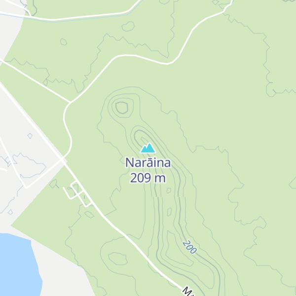 Map of Narāina