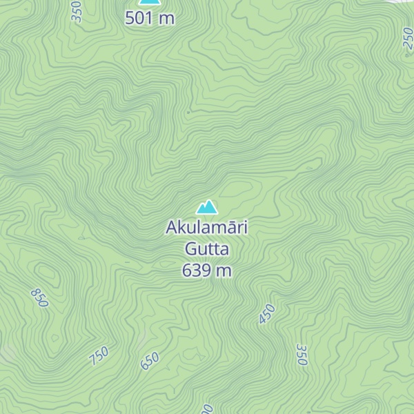 Map of Akulamāri Gutta