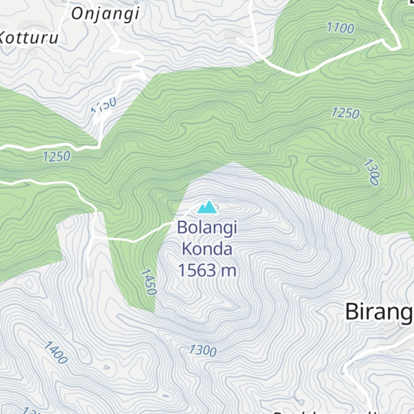 Map of Bolangi Konda