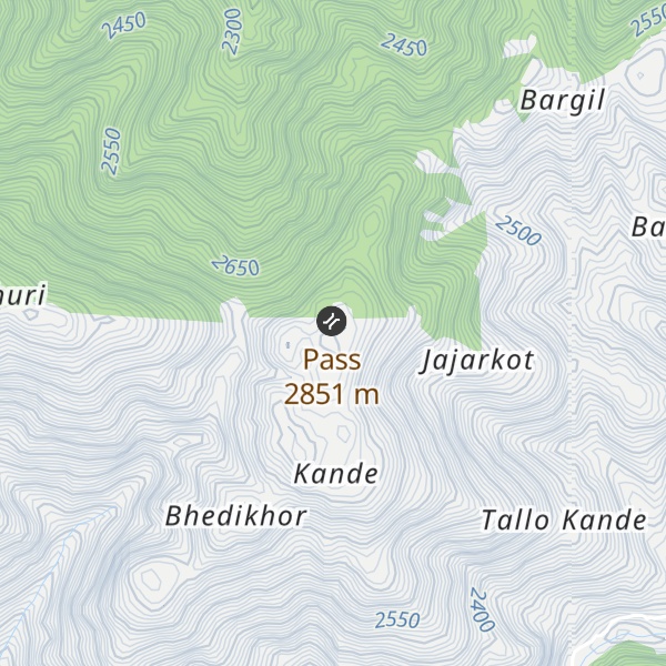 Map of Chaite Lek
