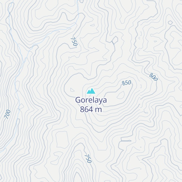 Map of Gorelaya