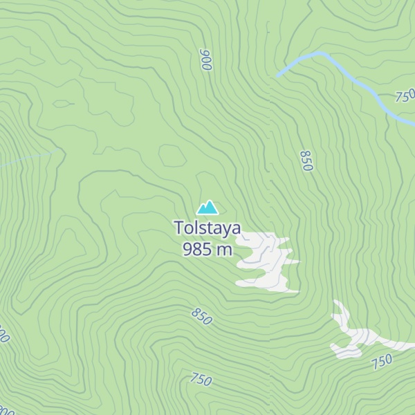 Map of Tolstaya