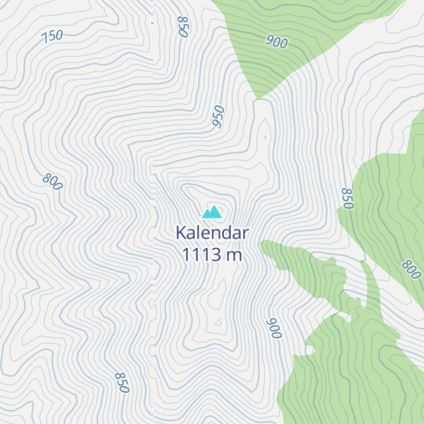 Map of Kalendar