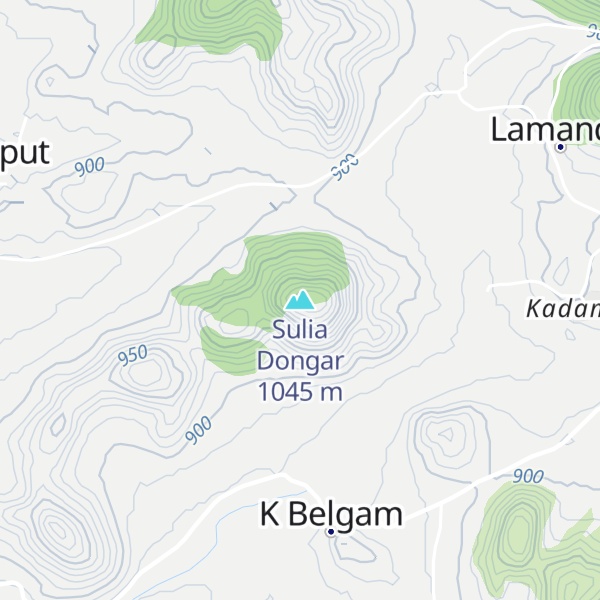 Map of Sulia Dongar
