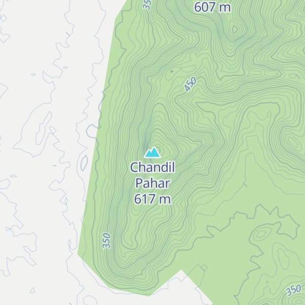 Map of Chandil Pahar