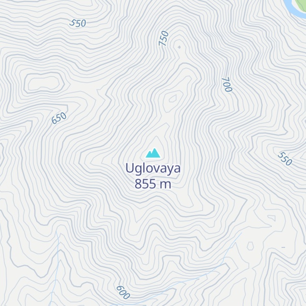 Map of Uglovaya