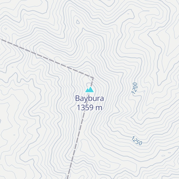 Map of Baybura
