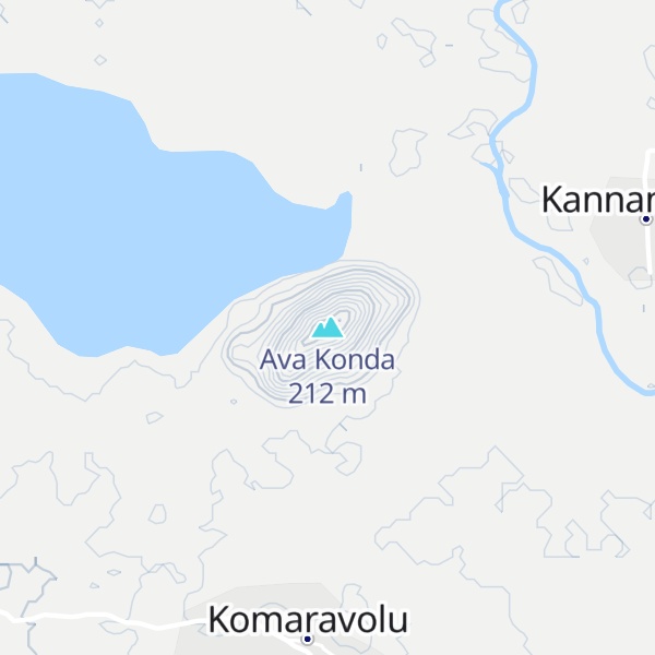 Map of Ava Konda