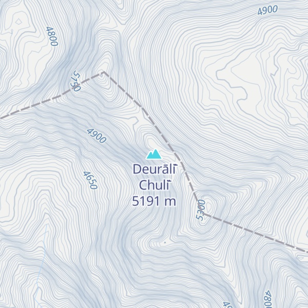Map of Deurāli̇̄ Chuli̇̄