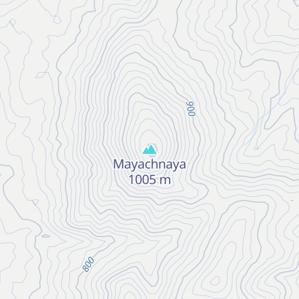 Map of Mayachnaya