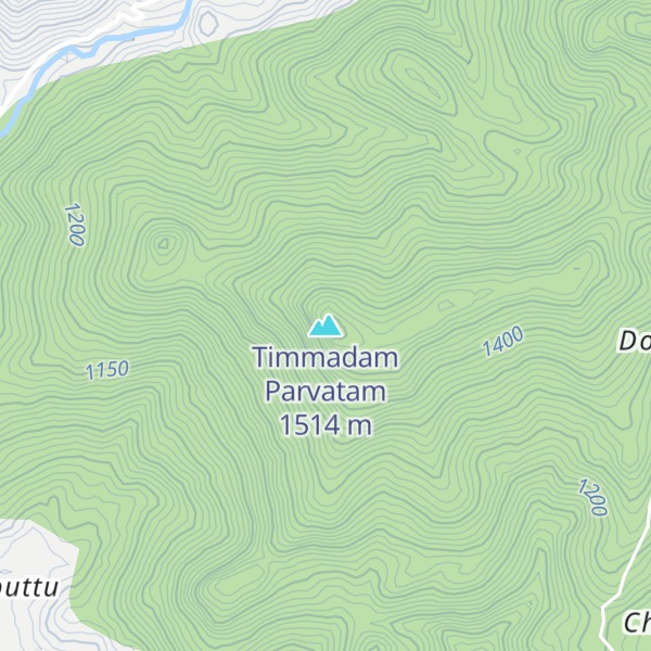 Map of Timmadam Parvatam