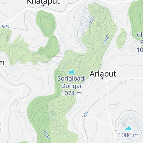 Map of Sorigibadi Dongar
