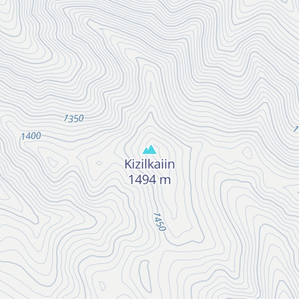 Map of Kizilkaiin