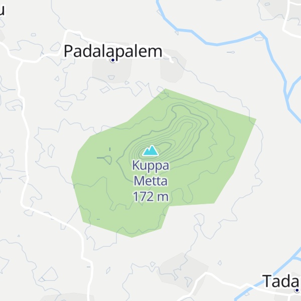 Map of Kuppa Metta