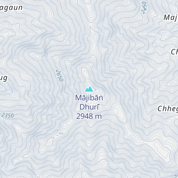 Map of Mājibāṅ Dhuri̇̄