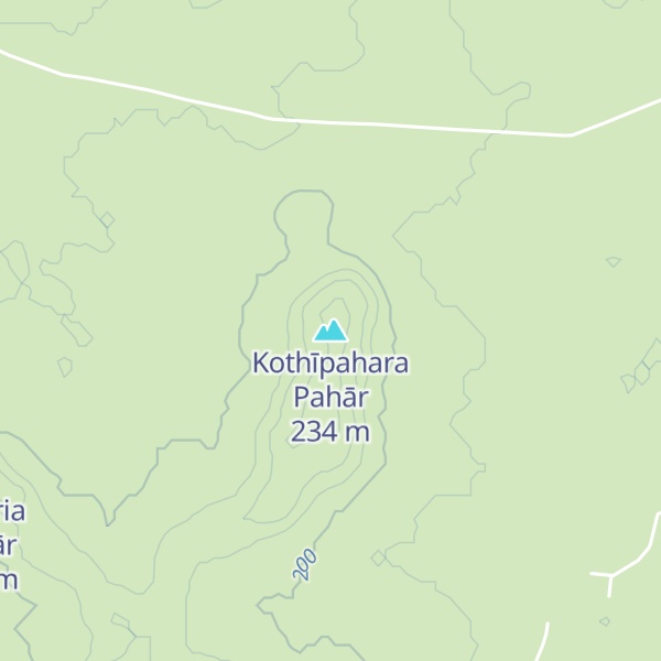Map of Kothīpahara Pahār