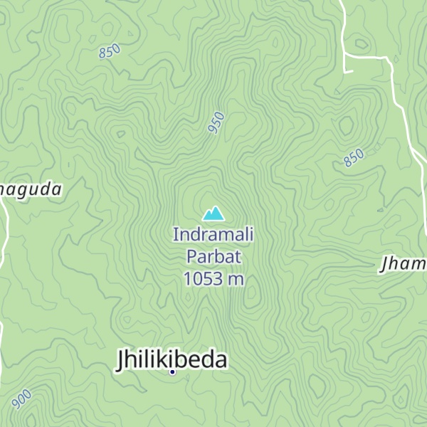 Map of Indramali Parbat