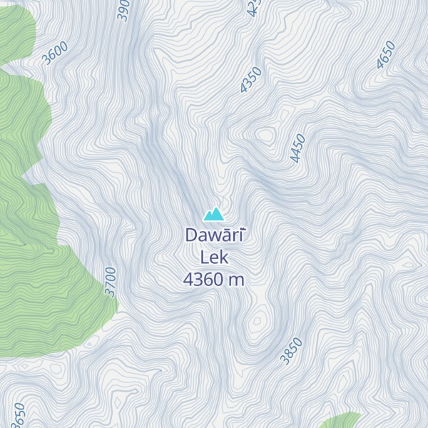 Map of Dawāri̇̄ Lek