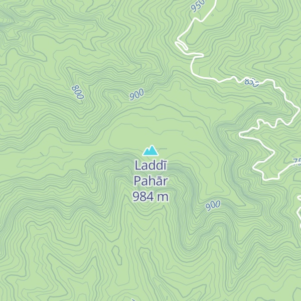 Map of Laddī Pahār