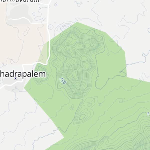 Map of Subhadrayyapālem