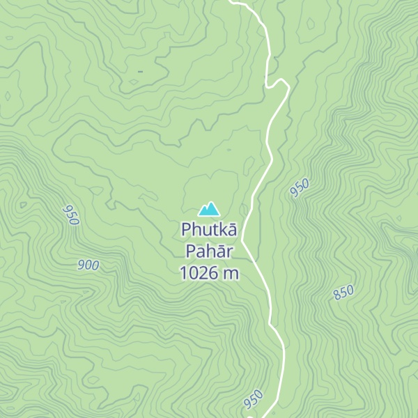 Map of Phutkā Pahār