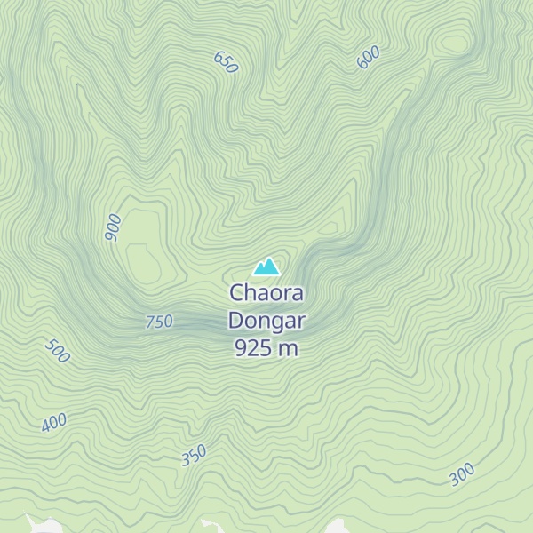 Map of Chaora Dongar