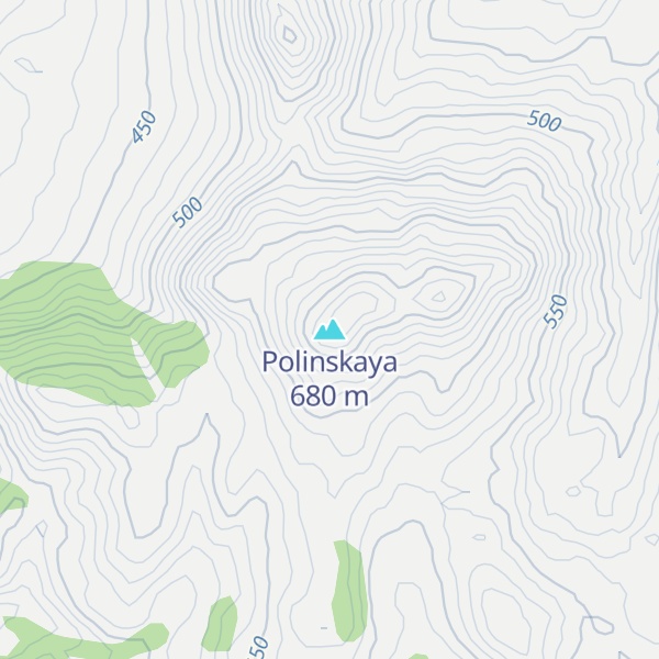 Map of Polinskaya
