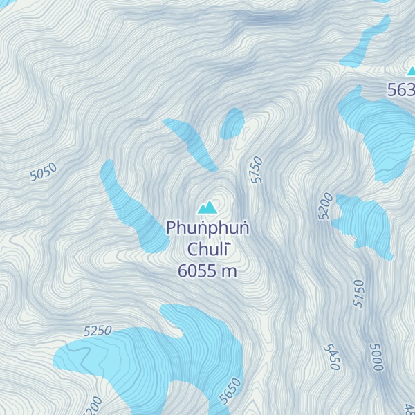 Map of Phuṅphuṅ Chuli̇̄