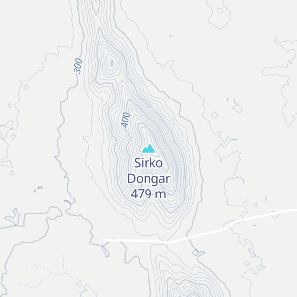 Map of Sirko Dongar