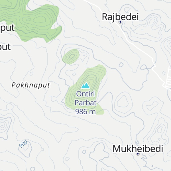 Map of Ontiri Parbat