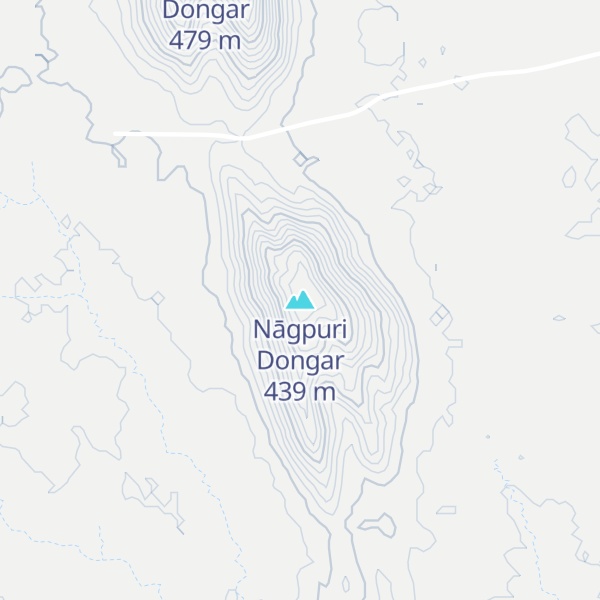 Map of Nāgpuri Dongar