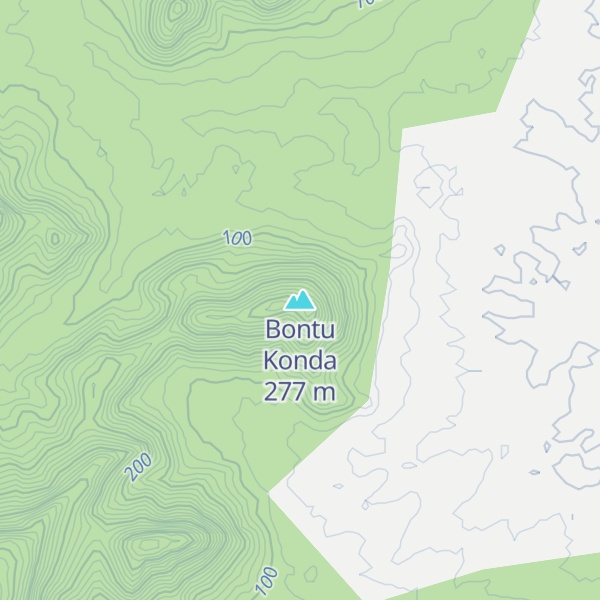 Map of Bontu Konda