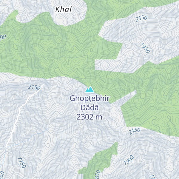 Map of Ghopṭebhir Ḍā̃ḍā