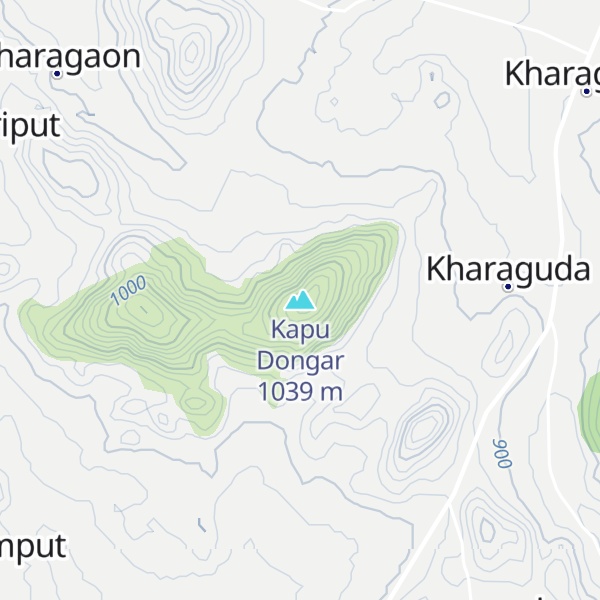 Map of Kapu Dongar