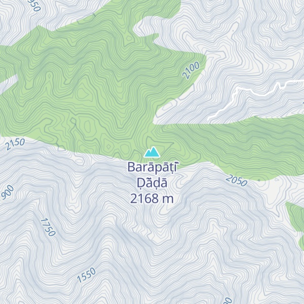 Map of Barāpāṭi̇̄ Ḍā̃ḍā