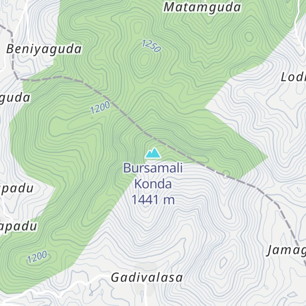 Map of Bursamali Konda