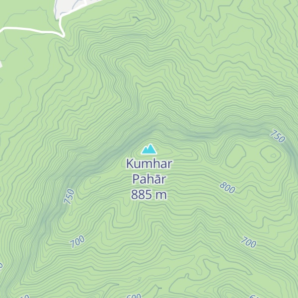 Map of Kumhar Pahār